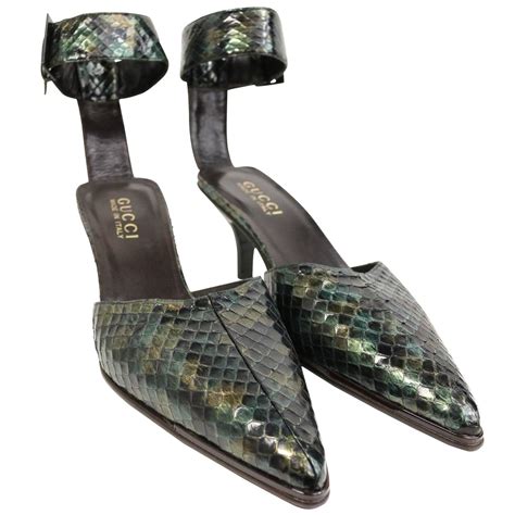 gucci slingback men|Gucci snake high heels.